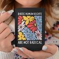 Human Rights Democrat Equality Right Floral Equality Coffee Mug Personalized Gifts