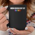 Humorous Statement My Gender Is InIhr Tassen Lustige Geschenke
