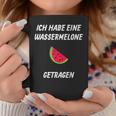 Ich Habe Eine Wassermelon Getrie Ich Habe Eine Tassen Lustige Geschenke