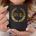 Imperio Romano Spqr Sin Mangas Taza de café Regalos divertidos
