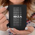 Isla Minimalista España Modern Ibiza Taza de café Regalos divertidos