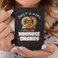 Just a Girl Who Loves Hognose Snakes Animals Lover Graphic Print Coffee Mug Unique Gifts
