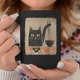 Kawaii Cat Eating Sushi Japanese Anime Cute Sushi Cat Girls Coffee Mug Funny Gifts