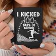 I Kicked 100 Days Of School Soccer 100Th Day Balls For Boys Coffee Mug Unique Gifts