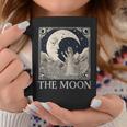 La Carta Del Tarot Luna La Luna Cartas Del Tarot Amantes Del Tarot Taza de café Regalos divertidos