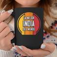 La Mejor India Del Mundo Divertido Nombre India Taza de café Regalos divertidos
