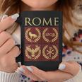 La Historia De Roma La Antigua Roma Taza de café Regalos divertidos