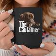 The Lab Father Brown Labrador Chocolate Retriever Dad Dog Taza de café Regalos divertidos