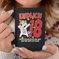 Ladies 18Th Birthday Unicorn Girl 18 Years Fun Tassen Lustige Geschenke