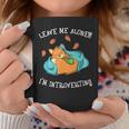 Leave Me Alone I'm Introverting Graphic Print Coffee Mug Unique Gifts