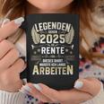 Legends Go Into Retirement 2025 Long Work For Retirees Tassen Lustige Geschenke