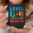 Level 100 Days Of School Unlocked 100 Days Of School Gamer Coffee Mug Unique Gifts