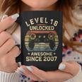 Level 18 Unlocked 18Th Birthday 18 Year Old Gamer Bday Coffee Mug Unique Gifts