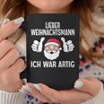 Lieber Weihnachtsmann Ich War Artig Christmas Tassen Lustige Geschenke