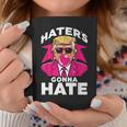 Los Divertidos Enemigos De La Goma De Mascar De Trumpan A Odiar A Donald Trump 2024 Taza de café Regalos divertidos