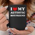 I Love My Autistic Boyfriend Love My Autistic Friend Tassen Lustige Geschenke