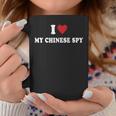 I Love My Chinese Spy I Heart My Chinese Spy Coffee Mug Unique Gifts