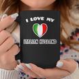 I Love My Italian Husband Taza de café Regalos divertidos
