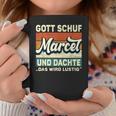 Marcel Name Saying Gott Schuf Marcel Tassen Lustige Geschenke