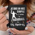 Mec Simple J'aime Le Handball Apéro Handballeur Humour Noël Tasse Cadeaux drôles