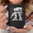 Mech Warrior Sketch Shirt Tech Robot Fighter Graphic Print Coffee Mug Unique Gifts