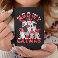 Meowy Catmas Santa Cats Reindeer Tree Christmas Tassen Lustige Geschenke