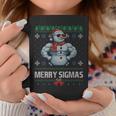 Merry Sigmas Bruh Snowman Sigma Male Skibidi Christmas Tassen Lustige Geschenke