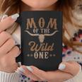 Mom Of The Wild One Cowboy Western Rodeo Party Matching Coffee Mug Personalized Gifts