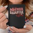 Mother Daughter Squad Matching Mom Groovy Coffee Mug Personalized Gifts