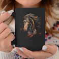 Mustang Horse Wilderness Colourful Horse Lovers Animal World Riding Tassen Lustige Geschenke