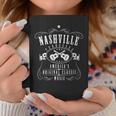 Nashville Tennessee Guitarra Musical Country America Cuello Taza de café Regalos divertidos