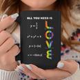 All You Need Is a Love Of LGBT Maths Pride Month Graphic Print Coffee Mug Unique Gifts