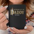 Nivelado Hasta Papá Est 2025 Nivel Desbloqueado Papá Gaming Taza de café Regalos divertidos