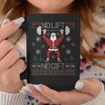 No Lift No Ugly Christmas Jumper Gym Santa Tassen Lustige Geschenke