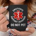 Do Not Pet Emotional Support Husband 2 Side Coffee Mug Personalized Gifts