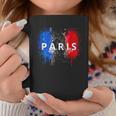 París Francia Bandera Recuerdos Recuerdos París Ciudad Del Amor Francia Taza de café Regalos divertidos