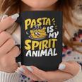 Pasta Is My Spirit Animal Pasta Party Graphic Print Coffee Mug Unique Gifts