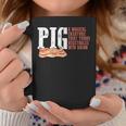 Pig A Magical Creature That Turns Vegetable Into Bacon Quote Graphic Print Coffee Mug Unique Gifts