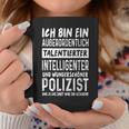 Police Officer Intelligent Beautiful Police Tassen Lustige Geschenke