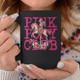 Pony And Heels Lover Pink Girls Clubs Cowgirl Coffee Mug Personalized Gifts