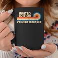 Project Manager Job Title Profession Birthday Worker Taza de café Regalos divertidos