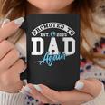 Promoted To Dad Again New Baby Soon To Be Daddy Est 2025 Coffee Mug Funny Gifts