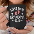 Promoted To Grandma 2025 Grandma Est 2025 Coffee Mug Funny Gifts