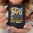 Proud Dad Of A 2025 Graduate Senior 2025 Class Of 2025 Grad Graphic Print Coffee Mug Unique Gifts