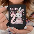 Rabbit Princess Children's Birthday 2 Years Girls Pink Tassen Lustige Geschenke