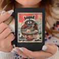 Raccoon Eating Ramen Japanese Noodles Racoon Anime Coffee Mug Personalized Gifts