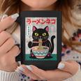 Ramen Cat Retro – Japanese Noodles Anime Kawaii Black Cat Coffee Mug Personalized Gifts