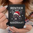 Reindeer Was Out Sold Cats Christmas Tassen Lustige Geschenke