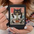Retro Cat Ramen Japanese Graphic Kawaii Cat Anime Coffee Mug Personalized Gifts