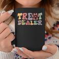 Retro Groovy Treat Dealer Dogs Owner Treats Pet Dog Lover Coffee Mug Personalized Gifts